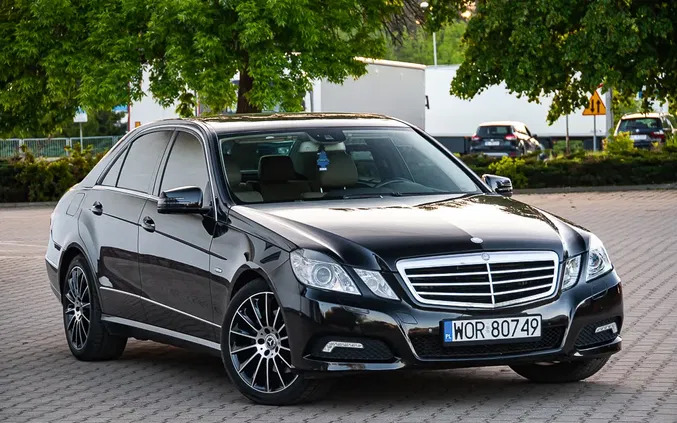 mercedes benz klasa e mazowieckie Mercedes-Benz Klasa E cena 49900 przebieg: 247599, rok produkcji 2009 z Myślibórz